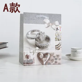

50PCS Paper Boxes Candy Box Wedding Favors Gift with ribbon Party Birthday Baby Shower Supply