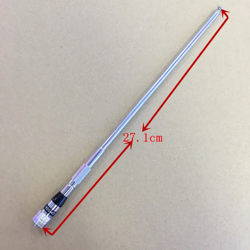 Kinnota SMA женский телескоп гибкая антенна 27.1-110 см UHF 400-470 мГц для Kenwood Baofeng PUXING, QUANSHENG и т. д. Портативная рация