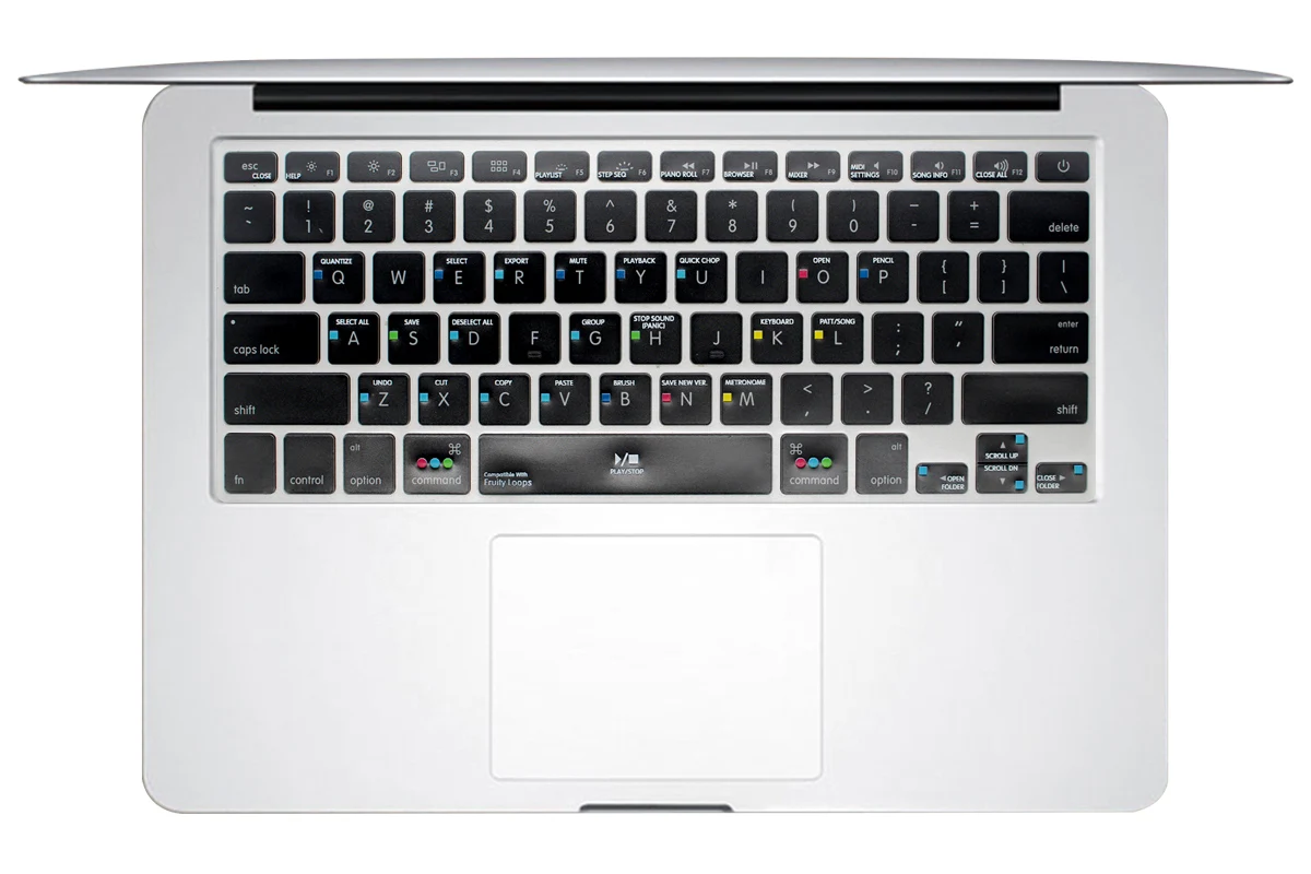 Для Macbook Pro Air 13 15 17 Usa Fruity Loops Fl ярлык горячий ключ функциональный ТПУ подсветка