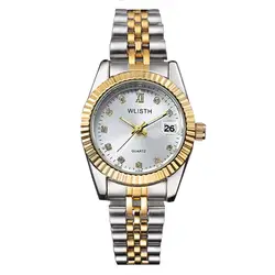 Reloj Mujer wlisth модные часы для женщин часы лучший бренд класса люкс хрустальные женские часы календари Relogio Feminino Hodinky