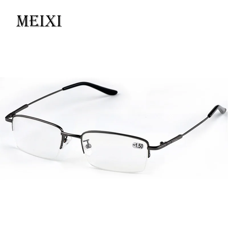 

Half Frame Ultralight Nearsighted Glasses Resin Nearsight Woman Men Shortsighted Myopia Diopter -1 1.5 2 2.5 3 3.5 4 4.5 5 5.5 6