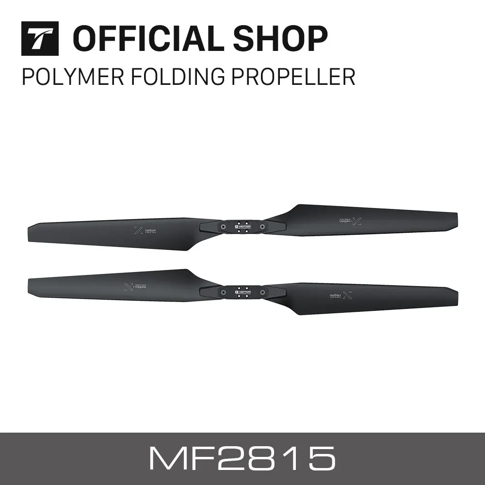 

T-MOTOR новый полимерный складной пропеллер MF2815 X * Carbon для радиоуправляемых мультикоптеров VTOL