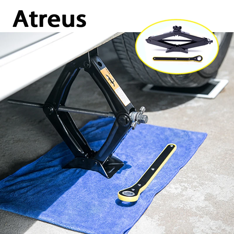Автостайлинг Atreus 3 тонны подъемник с заводным механизмом ручка скорости