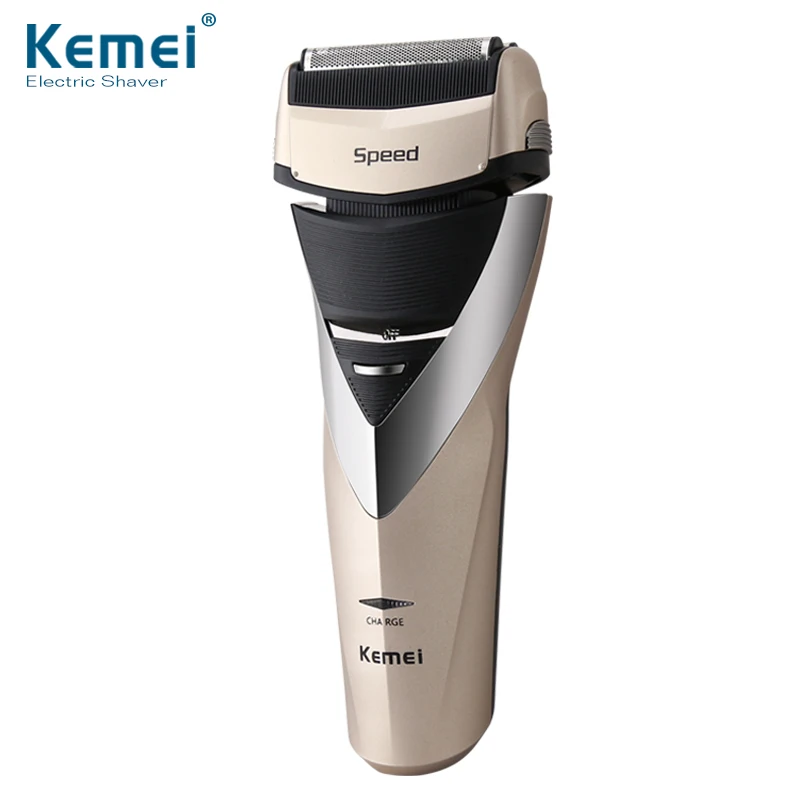 

Kemei 3 Heads Rechargeable Razor Electric Shaver Triple Blade Shaving Waterproof Razors Men Face Care 3D Floating
