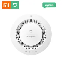 Xiaomi Mijia Honeywell пожарной сигнализации Дым сенсор детектор газа работать с универсальным шлюз 2 умный дом безопасности приложение управление