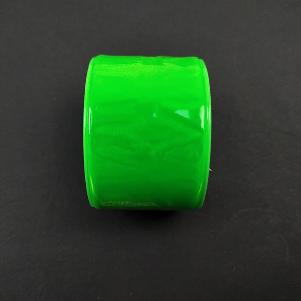 10 шт./лот, 30 см светоотражающий браслет, ремешок, браслеты для езды, безопасность, видимость, безопасность использования - Цвет: green