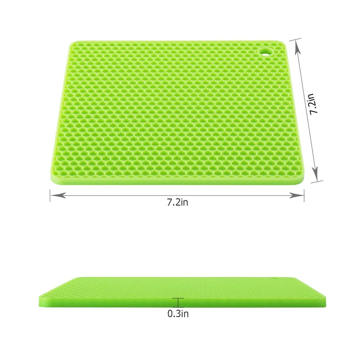 Non-slip Silicone Table Placemat Cup Coaster Heat Resistant Pot Holder Kitchen Accessories