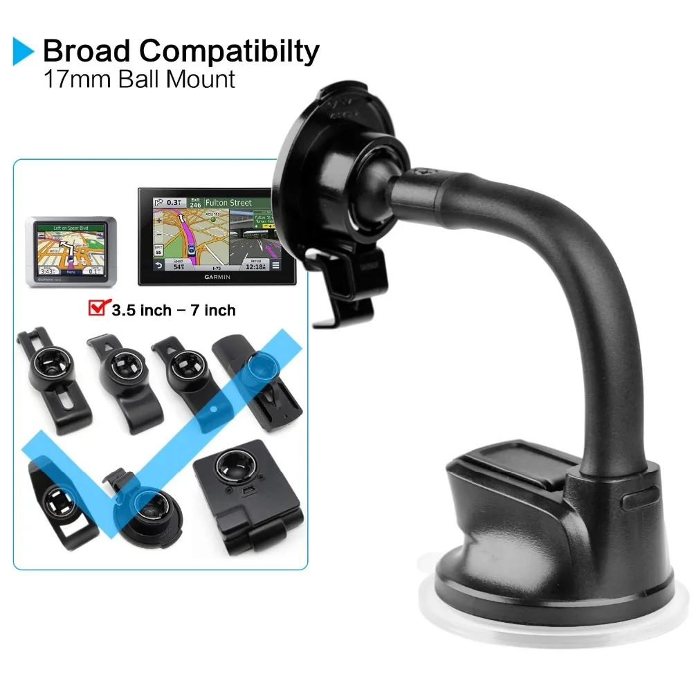 HR Für Garmin Drive 50 51 LMT-S EU Auto Halter Halterung Clear 360° RICHTER HR Für Garmin Drive 50 51 LMT-S EU Auto Halter Halterung Clear 360° RICHTER