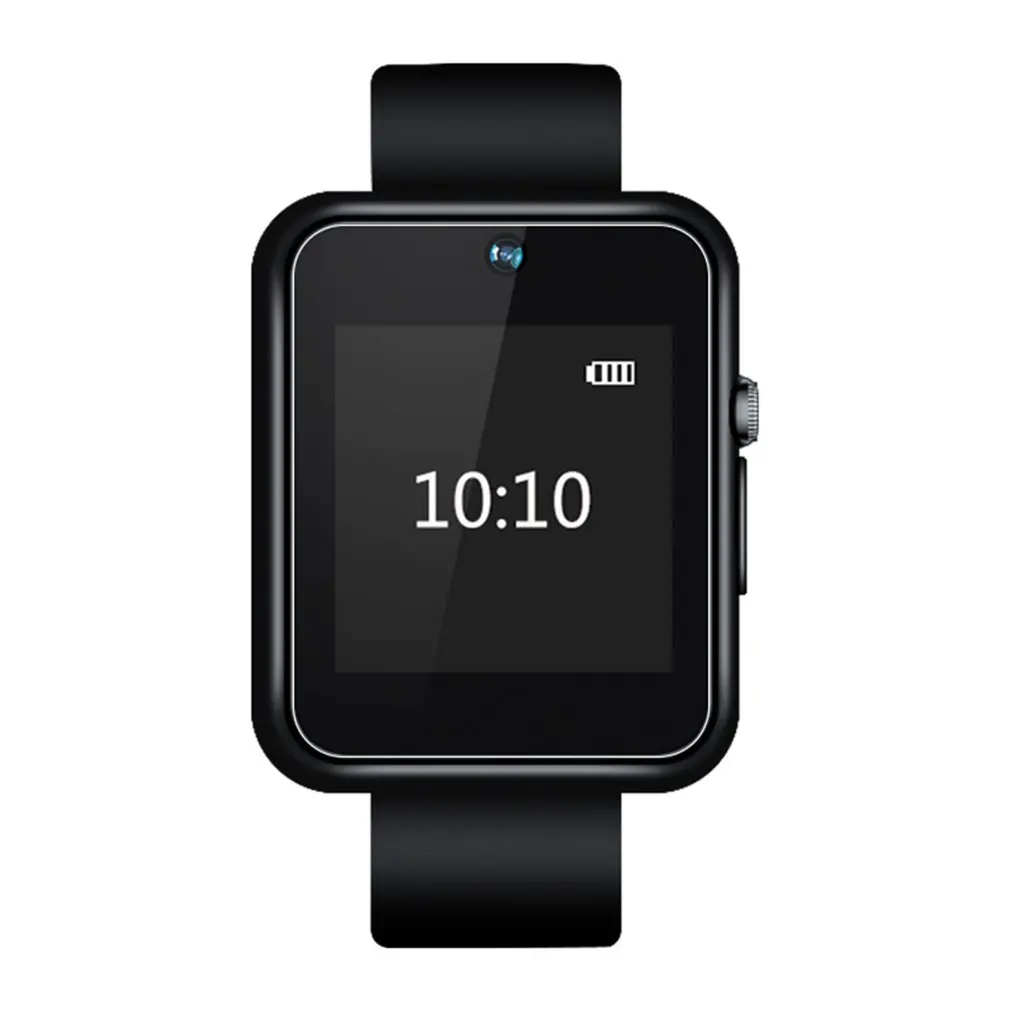 

Smart Watch with 5M Wide-angle Camera 1080P Display Smartwatch Video Voice Recording Wristwatch File Protection Support SIM Card