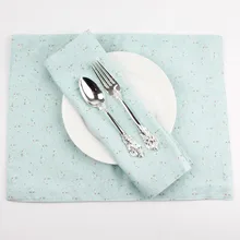 30x40 см корейские салфетки, Модная хлопковая льняная салфетка, теплоизоляционный коврик, коврик для обеденного стола, тканевые салфетки, 4 цвета