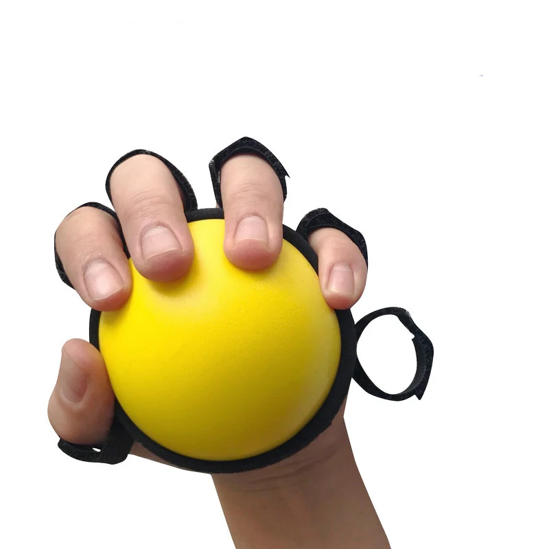 8cm Rehabilitation Ball Hand Grips Finger Strength Training Exerciser Home Gym Equipment For