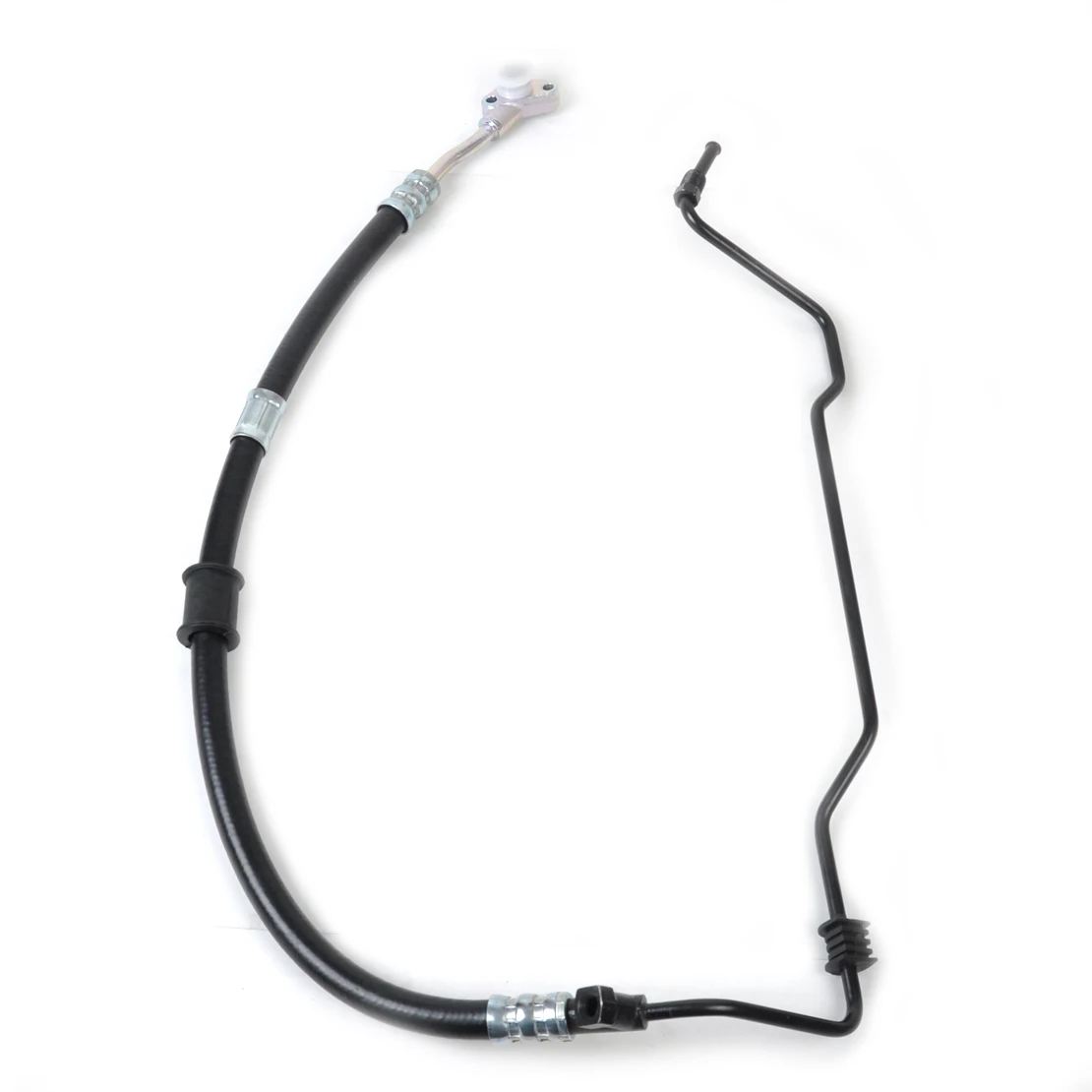 

DWCX Black Power Steering Pressure Hose 53713SDBA01 53713-SDB-A01 for Honda Accord 3.0L 2003 2004 2005 2006 2007 Fast Shipping
