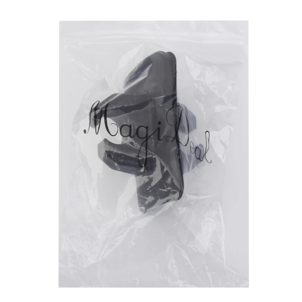2PCs PVC Kayak Canoe Boat Rubber Dinghy Paddle Oar Keeper Mount Hook Push Pole Rod Clips Black