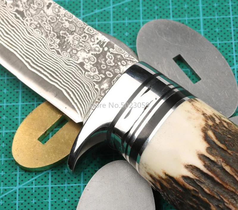 9 Размер Защита для ножа латунь/нержавеющая сталь защита дизайн DIY ручка ножа защита