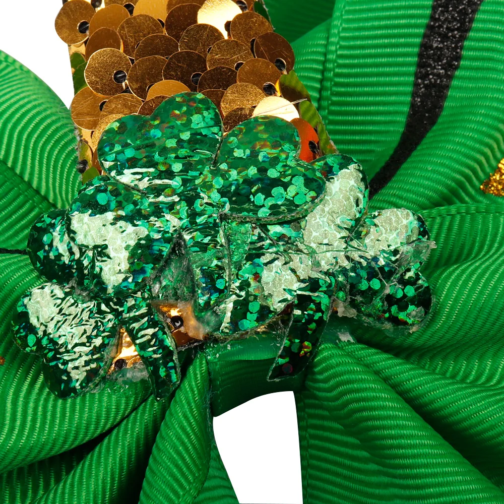 green hair bows 4