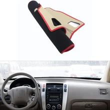 Пригодный Для Hyundai Tucson 2006-2013 Приборной Панели Автомобиля Избегайте Свет Pad Инструмент Крышка Платформы Стол Коврик Силиконовый Non-занос Задней Поверхности