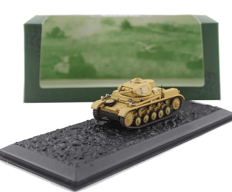 Специальное предложение rare 1:72 Pz.Kf w.II F итальянский бак тип 2 военная модель из