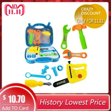 Детский набор инструментов моделирование инженер игрешечные Инструменты для ремонта комплект развивающая головоломка, игрушка в подарок