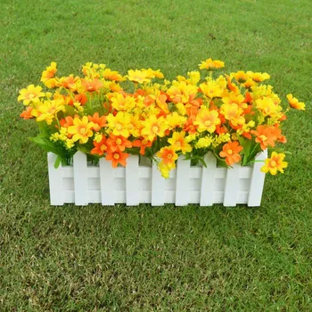 

Fake Flower Pot Decoration Artificial Potted Flower for Indoor Home Party Decoration HFing