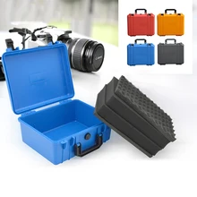 Защитный инструментальное оборудование для безопасности чемодан ящик для инструментов ударопрочный чехол для инструментов с губкой 2620