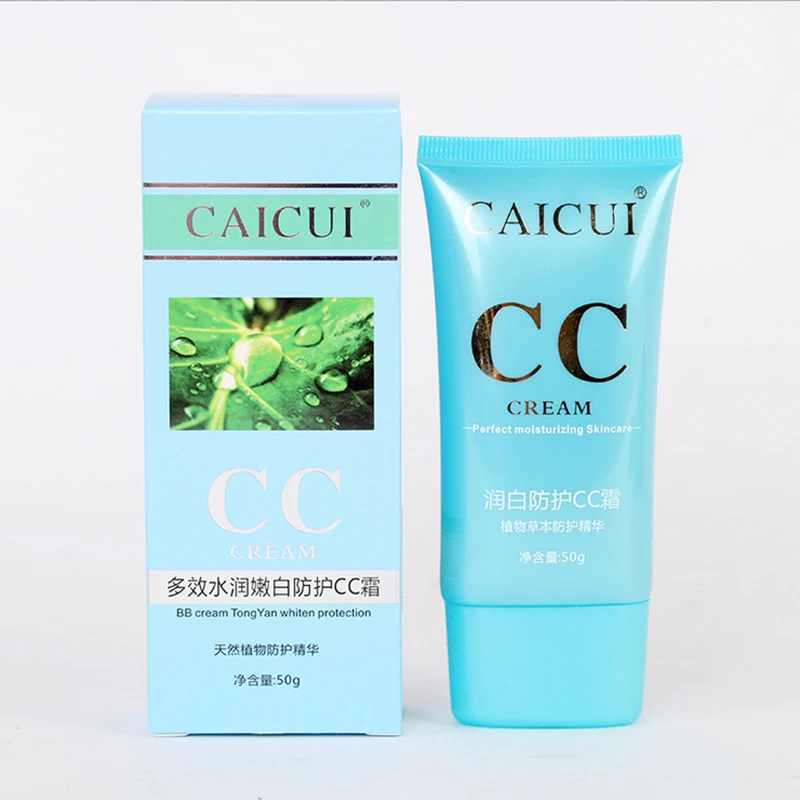 CAICUI CC крем, ультра-DD BB крем SPF солнцезащитный отбеливающий 50 г, свежий все лето Уход за кожей лица 50 г