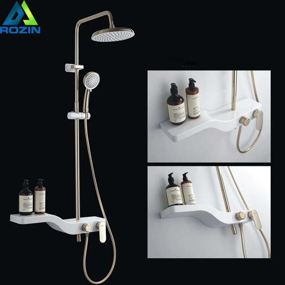 High White Painting Basin Taps Bathrooms Crane Torneira with Aerator 360 Free Rotation Single Lever Hot Cold Water Tap