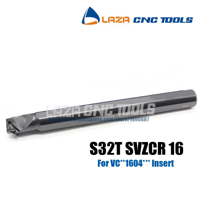 S32T SVZCR16 SVZCL16 держатель для внутренней обточки SVZCR CNC индексируемая Расточная