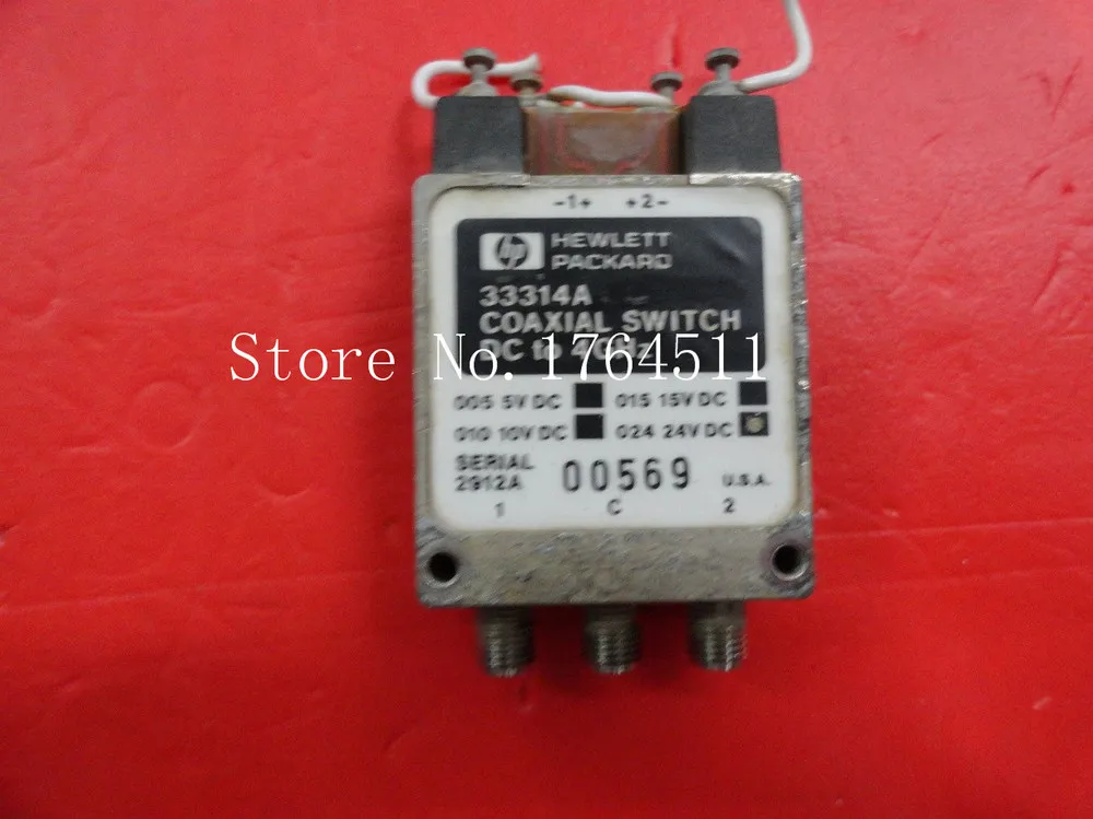 

[BELLA] Supply SPDT RF - original 33314A DC-4GHZ 24V SMA