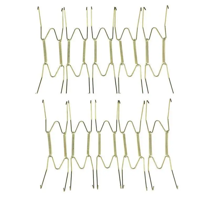 LUOEM 6 шт. весна стиль невидимые пластины ЛОТОК блюдо проволока вешалка держатели украшения стены