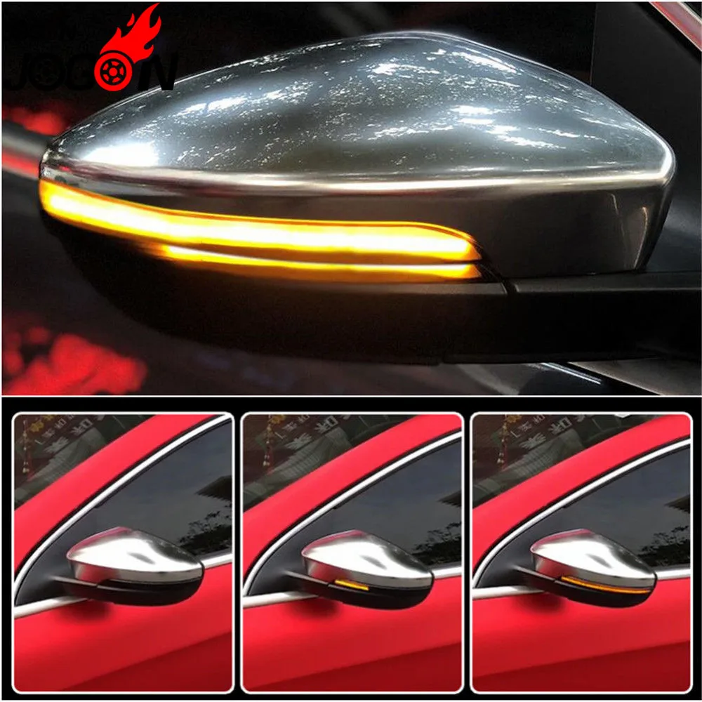 Water-Flowing-Turn-Signal-LED-Side-Wing-Rearview-Mirror-Indicator-Blinker-Repeater-Light-For-VW-GOLF