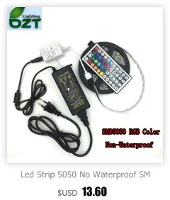 Светодиодная лента SMD3528 5 м 60 светодиодный/м 300 светодиодный s Водонепроницаемый 12 В RGB белый гибкий светильник декоративный светодиодный светильник для помещений