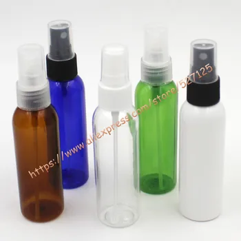 

60ml pretty colors PET bottle with many colors plastic sprayer.mist PET bottle. travel refillable perfume container