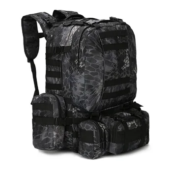 50L Tactical Backpack 4 in 1
