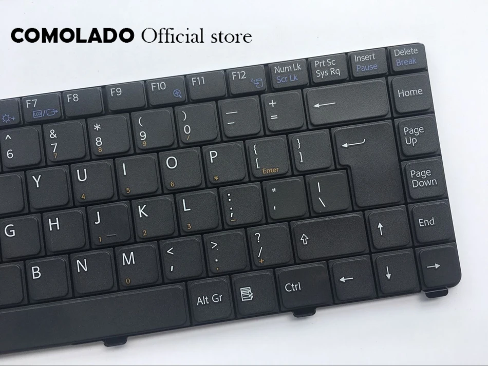 UI Keyboard For SONY VAIO VGN-C Black Laptop Keyboard UI Layout (2)