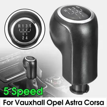 

For VAUXHALL OPEL ASTRA CORSA D 5 Speed Car Gear Shift Shifter Knob Auto Gear Head Stick Shift Knob Manual
