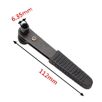 

6.35mm Mini Rapid Ratchet Wrench 1/4 in Screwdriver Rod 6.35mm Quick Socket Wrench Hand Tools