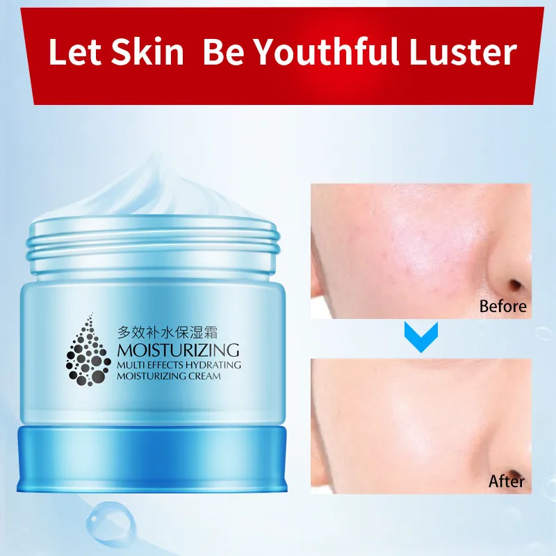 Korean Cosmetic Facial Moisturizing Cream Anti Wrinkle Repair Hyaluronic Acid Hydrating Face Lift E