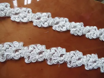 

Ivory Pearl Bead Lace Trim Bridal Lace Trim For Bridal Strip CGDZ041B