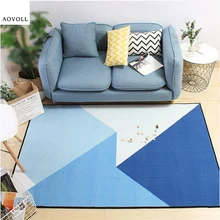 AOVOLL простой Нейлоновый материал мягкие ковры для гостиной Детская спальня коврики для чистки ковров, для дома пол двери коврик мода области коврики