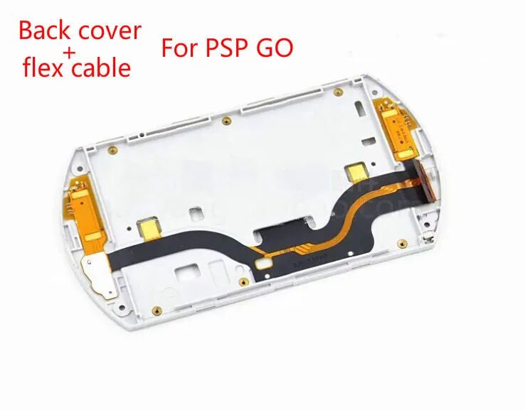 Оригинальные б/у запасные части для PSP GO задняя крышка Задняя Лицевая