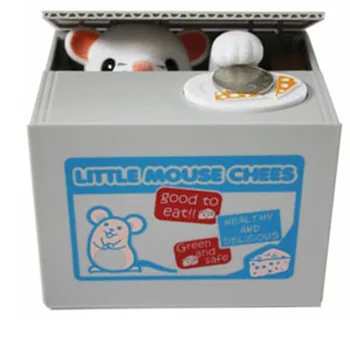 

Best Sale Stealing Steal Coins Mouse Gift Coins funny box useless box