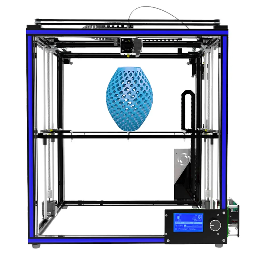High-precision Tronxy X5S Aluminium Profile Frame 3D Printer Big Print Area CoreXY System 12864P LCD Big Screen High-precision Tronxy X5S Aluminium Profile Frame 3D Printer Big Print Area CoreXY System 12864P LCD Big Screen