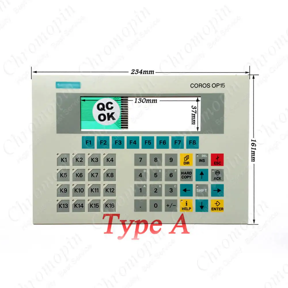 keyboard for 201BD001A 6AV3515-1MA30-1AA0