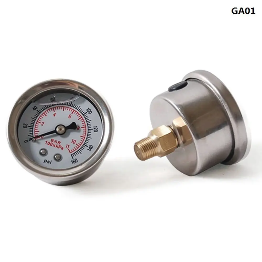 Датчик давления топлива жидкий 0 160 psi датчик масла белый лицевой AF GA01|fuel pressure|fuel