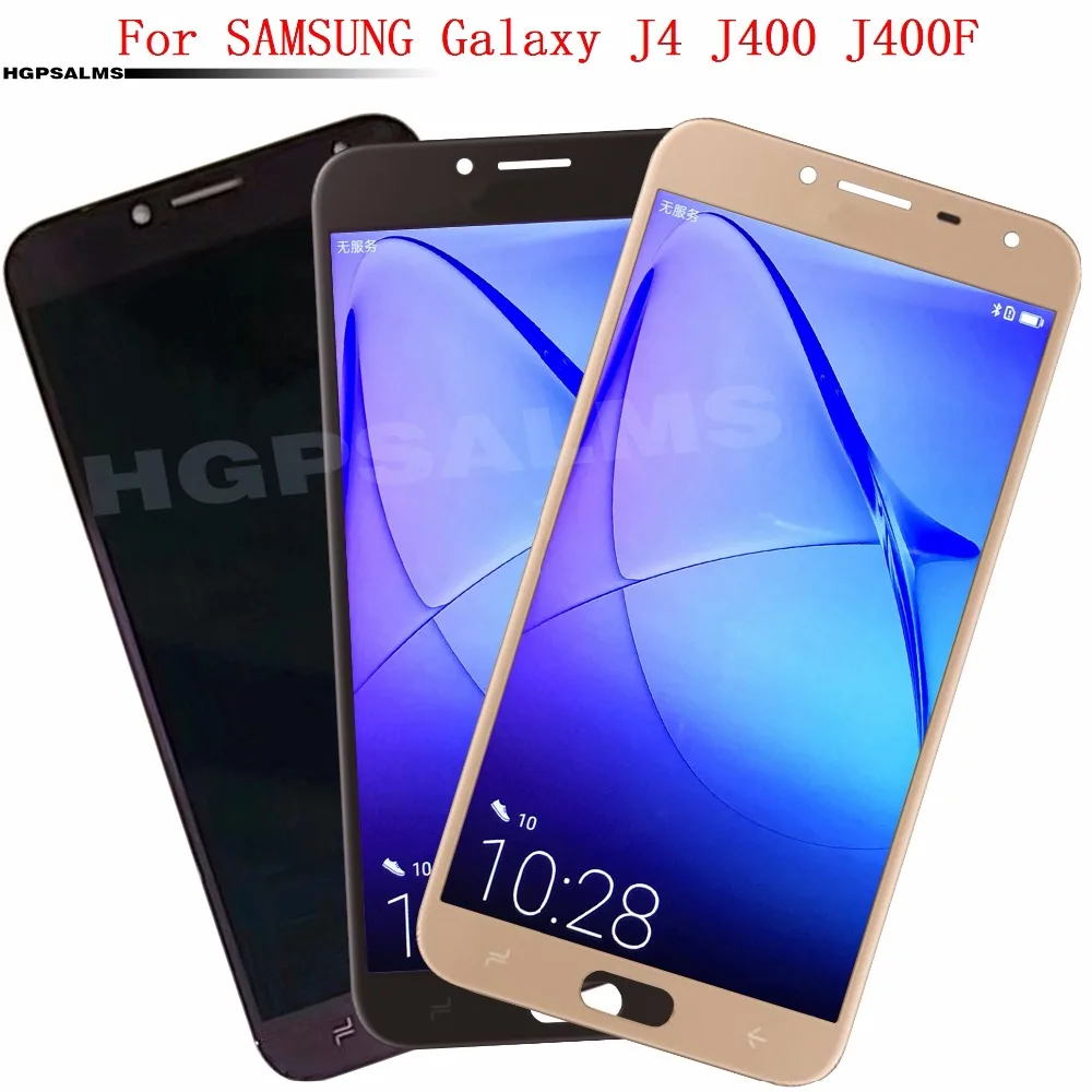 Для SAMSUNG Galaxy J4 J400 J400F ЖК дисплей Дисплей Сенсорный экран цифровой преобразователь