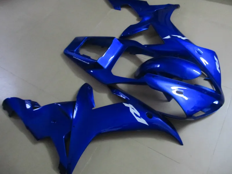 Набор обтекателей для мотоцикла YAMAHA YZFR1 02 03 YZF R1 YZF1000 2002 2003 ABS пластик крутой синий
