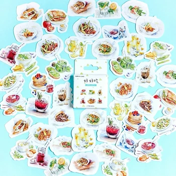 

20pack/lot Tasty food Box Sticker Mini Paper Sticker Deco DIY Diary Scrapbooking Sticker Party Supply Self-adhesive Sticker