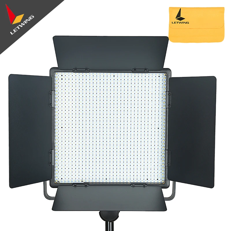 US $352.98 Godox LED1000Y Studio Video Light Lamp For Camera Camcorder Wireless Remote Yellow Version 3300K