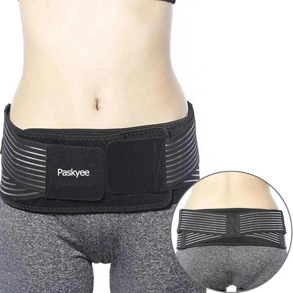 

SI Belt for Women and Men, Adjustable Sciatica Pain Relief Brace with Double Diamond Shape for Sciatic