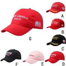 Новая мода сделать Америку большой снова кепки для бега для женщин мужчин регулируемый головной убор дышащий Открытый лето